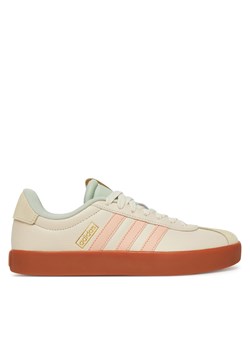 Sneakersy adidas VL COURT 3.0 JP5348 Beżowy ze sklepu eobuwie.pl w kategorii Buty sportowe damskie - zdjęcie 179577554