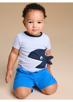 Sinsay - Koszulka Zombie Dash - błękitny - id: 011DZ-05X - marki Sinsay - 179579183 Sinsay - Koszulka Zombie Dash - błękitny ze sklepu Sinsay w kategorii Kaftaniki i bluzki - zdjęcie 179579183