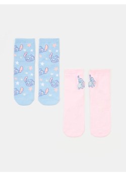 Sinsay - Skarpetki 2 pack Stitch - wielobarwny ze sklepu Sinsay w kategorii Skarpetki dziecięce - zdjęcie 179579190