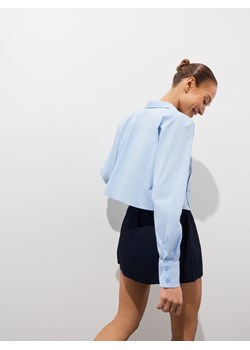 Mohito - Krótka koszula - błękitny ze sklepu Mohito w kategorii Koszule damskie - zdjęcie 179582853