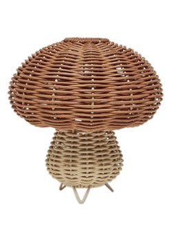 OYOY mini Lampa stołowa LED &quot;Mushroom&quot; w kolorze beżowo-jasnobrązowym - 15 x Ø 15 cm ze sklepu Limango Polska w kategorii Lampy stołowe - zdjęcie 179584273