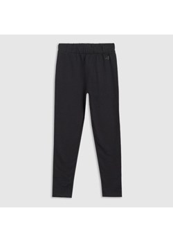 Dziewczęce legginsy basic 4F 4FJWSS25TTIGF198 - czarne ze sklepu Sportstylestory.com w kategorii Spodnie dziewczęce - zdjęcie 179596492