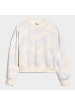 Damska bluza dresowa nierozpinana bez kaptura 4F 4FRSS25TSWSF2177 - multikolor ze sklepu Sportstylestory.com w kategorii Bluzy damskie - zdjęcie 179596753