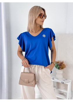 bluzka mavir chabrowa one size ze sklepu UBRA w kategorii Bluzki damskie - zdjęcie 179597331