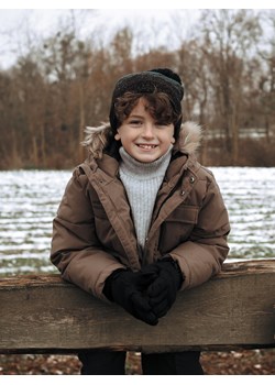 Reserved - Rękawiczki z regulowanym zapięciem - czarny ze sklepu Reserved w kategorii Rękawiczki dziecięce - zdjęcie 179599110