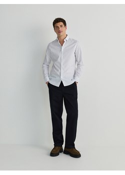 Reserved - Koszula slim fit w paski - jasnoniebieski ze sklepu Reserved w kategorii Koszule męskie - zdjęcie 179599673