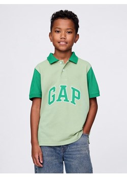 GAP Koszulka polo w kolorze zielonym ze sklepu Limango Polska w kategorii T-shirty chłopięce - zdjęcie 179604513