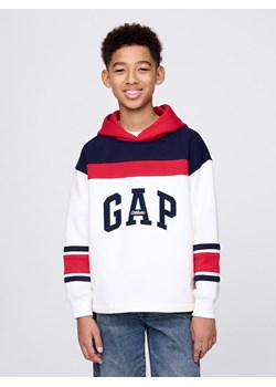 GAP Bluza w kolorze biało-granatowo-czerwonym ze sklepu Limango Polska w kategorii Bluzy chłopięce - zdjęcie 179604874