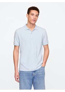 GAP Koszulka polo w kolorze błękitnym ze sklepu Limango Polska w kategorii T-shirty męskie - zdjęcie 179605042