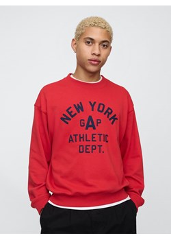 GAP Bluza w kolorze czerwonym ze sklepu Limango Polska w kategorii Bluzy męskie - zdjęcie 179605101