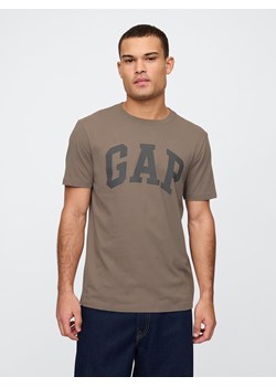 GAP Koszulka w kolorze brązowym ze sklepu Limango Polska w kategorii T-shirty męskie - zdjęcie 179605131