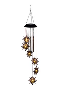 Garden Hero Dekoracja świetlna LED w kolorze miedzianym - wys. 80 x Ø 13 cm ze sklepu Limango Polska w kategorii Dekoracje i akcesoria ogrodowe - zdjęcie 179605863
