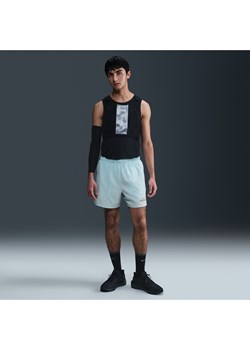 Męskie spodenki do biegania z wszytą bielizną 13 cm Dri-FIT Nike Challenger Flash - Niebieski ze sklepu Nike poland w kategorii Spodenki męskie - zdjęcie 179627670