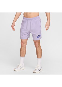 Męskie spodenki do biegania bez podszewki Dri-FIT 18 cm Nike Challenger Run Energy - Fiolet ze sklepu Nike poland w kategorii Spodenki męskie - zdjęcie 179627710