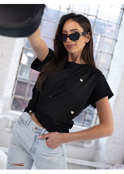 bluzka laron czarna one size ze sklepu UBRA w kategorii Bluzki damskie - zdjęcie 179629882