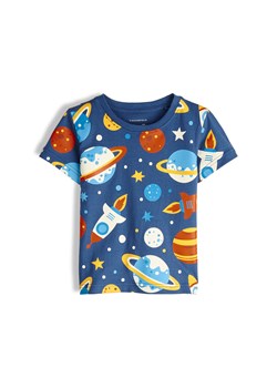 GATE Bawełniana koszulka z nadrukiem 3Y ze sklepu gateshop w kategorii T-shirty chłopięce - zdjęcie 179631321
