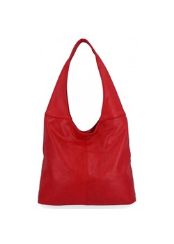 Uniwersalne Torebki Damskie Shopper Bag firmy Hernan HB0141 Czerwona ze sklepu PaniTorbalska w kategorii Torby Shopper bag - zdjęcie 179633403