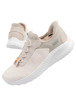 Buty Skechers 17504/OFWT beżowy ze sklepu ButyModne.pl w kategorii Buty sportowe damskie - zdjęcie 179636170