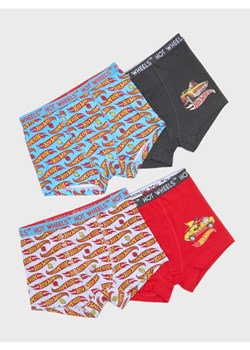 Sinsay - Bokserki 4 pack Hot Wheels - wielobarwny ze sklepu Sinsay w kategorii Majtki dziecięce - zdjęcie 179642710