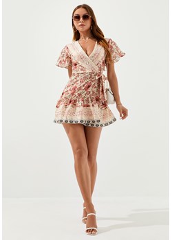 Sukienka boho z motylkowymi rękawami - id: 2301204545 - marki Jacinshop - 179645921 Sukienka boho z motylkowymi rękawami ze sklepu Jacinshop w kategorii Sukienki - zdjęcie 179645921