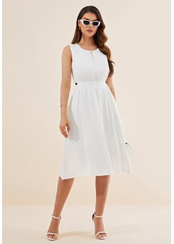 Sukienka elegancka na szerokich ramiączkach ze sklepu Jacinshop w kategorii Sukienki - zdjęcie 179646950