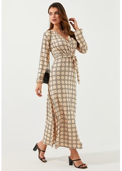 Sukienka maxi elegancka z długim rękawem ze sklepu Jacinshop w kategorii Sukienki - zdjęcie 179646994