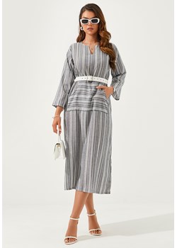 Sukienka w etnicznym stylu z długim rękawem - id: 2301203180 - marki Jacinshop - 179647053 Sukienka w etnicznym stylu z długim rękawem ze sklepu Jacinshop w kategorii Sukienki - zdjęcie 179647053
