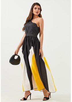 Sukienka maxi na jedno ramię rozkloszowana - id: 2301199212 - marki Jacinshop - 179649704 Sukienka maxi na jedno ramię rozkloszowana ze sklepu Jacinshop w kategorii Sukienki - zdjęcie 179649704
