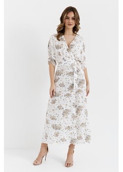 Sukienka maxi wiązana w pasie - model 3 ze sklepu Cudmoda w kategorii Sukienki - zdjęcie 179654822