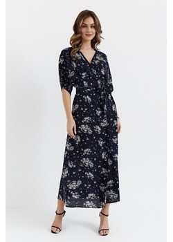 Sukienka maxi wiązana w pasie - model 4 ze sklepu Cudmoda w kategorii Sukienki - zdjęcie 179654823