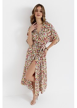 Sukienka maxi wiązana w pasie - model 5 ze sklepu Cudmoda w kategorii Sukienki - zdjęcie 179654824