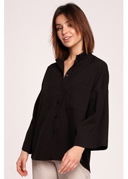 Koszula oversize - czarna ze sklepu Cudmoda w kategorii Koszule damskie - zdjęcie 179656642