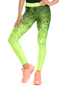 Elastyczne legginsy na fitness ze sklepu Cudmoda w kategorii Spodnie damskie - zdjęcie 179656722