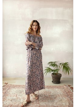 Sukienka maxi typu hiszpanka z nadrukiem - model 2 ze sklepu Cudmoda w kategorii Sukienki - zdjęcie 179657632