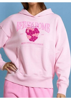 Sinsay - Bluza z nadrukiem - różowy ze sklepu Sinsay w kategorii Bluzy damskie - zdjęcie 179662990