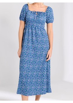 Sinsay - Sukienka midi w kwiaty - wielobarwny - id: 422CH-MLC - marki Sinsay - 179663013 Sinsay - Sukienka midi w kwiaty - wielobarwny ze sklepu Sinsay w kategorii Sukienki - zdjęcie 179663013