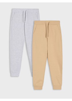 Sinsay - Spodnie dresowe 2 pack - szary ze sklepu Sinsay w kategorii Spodnie chłopięce - zdjęcie 179663141
