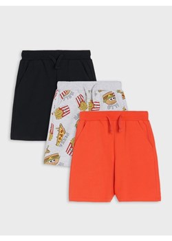 Sinsay - Szorty z domieszką wiskozy 3 pack - czerwony ze sklepu Sinsay w kategorii Spodenki chłopięce - zdjęcie 179663180