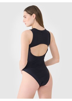 Damskie body 4F 4FWSS25TBODF005 - czarne ze sklepu Sportstylestory.com w kategorii Body damskie - zdjęcie 179664482