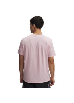 Męski t-shirt z nadrukiem Under Armour UA M Sportstyle LC SS - różowy ze sklepu Sportstylestory.com w kategorii T-shirty męskie - zdjęcie 179664582