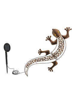 Garden Hero Solarna lampa dekoracyjna w kolorze ciepłej bieli - 69 x 36 cm ze sklepu Limango Polska w kategorii Dekoracje i akcesoria ogrodowe - zdjęcie 179665500