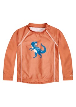 Playshoes Koszulka kąpielowa &quot;Dino&quot; w kolorze pomarańczowym ze sklepu Limango Polska w kategorii Stroje kąpielowe dla niemowląt - zdjęcie 179669302