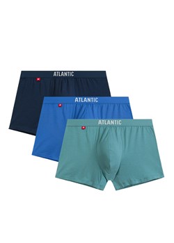Atlantic 3-pack bokserki męskie 3MH-011-NIE/NIEC/ZIEJ, Kolor multicolour, Rozmiar S, ATLANTIC ze sklepu Primodo w kategorii Majtki męskie - zdjęcie 179672414