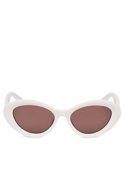 JENNY Okulary przeciwsłoneczne 4WF-014-SS25 Biały - id: 5906751000090 - marki MODIVO - 179673953 JENNY Okulary przeciwsłoneczne 4WF-014-SS25 Biały ze sklepu MODIVO w kategorii Okulary przeciwsłoneczne damskie - zdjęcie 179673953