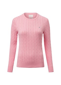 Gant Sweter damski Kobiety Bawełna różowy wypukły wzór tkaniny - id: 645911-0012-09990 - marki Gant - 179674832 Gant Sweter damski Kobiety Bawełna różowy wypukły wzór tkaniny ze sklepu vangraaf w kategorii Swetry damskie - zdjęcie 179674832