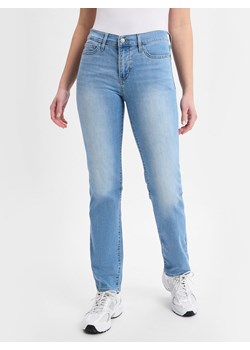 Levi's Dżinsy - 314 Shaping Straight Kobiety Bawełna bielony jednolity ze sklepu vangraaf w kategorii Jeansy damskie - zdjęcie 179674870