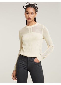 G-Star Sweter w kolorze kremowym ze sklepu Limango Polska w kategorii Swetry damskie - zdjęcie 179682333
