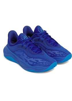 Buty do koszykówki uniseks Under Armour Curry Splash 25 - granatowe ze sklepu Sportstylestory.com w kategorii Buty sportowe męskie - zdjęcie 179684823