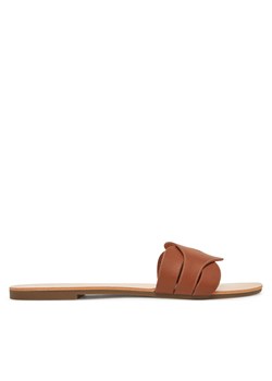 Klapki ONLY Shoes Onlfeli-6 Brązowy ze sklepu eobuwie.pl w kategorii Klapki damskie - zdjęcie 179687880