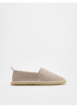 Reserved - Bawełniane espadryle - brązowy ze sklepu Reserved w kategorii Espadryle męskie - zdjęcie 179689112